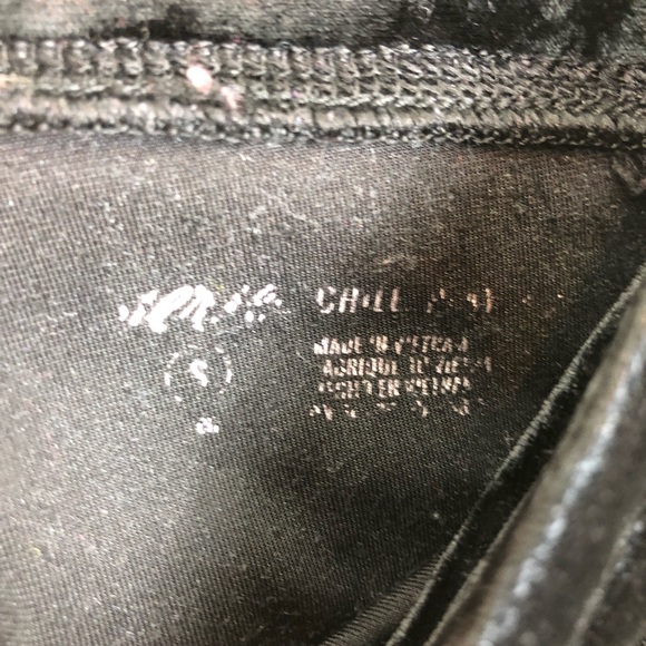 Aerie Black Velour Leggings Sz S - Picture 7 of 11